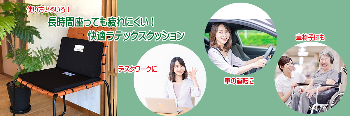 ラテックスクッション ザ・シート バックアップ